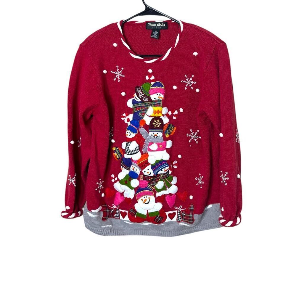 Vintage Theme Works By Kikit Ugly Christmas Sweater Size‎ XL